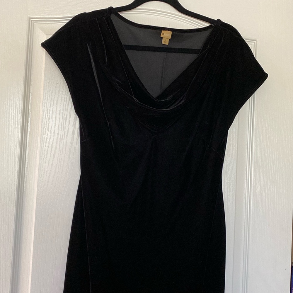 Black Velvet Dress
